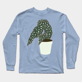 Begonia Maculata Plant – Mint Pot Long Sleeve T-Shirt